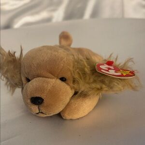 Ty Plush Tan Dog Toy